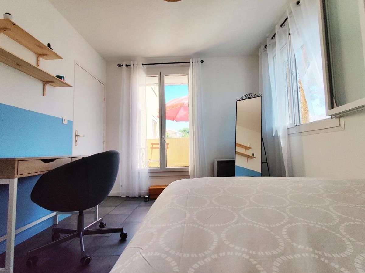 Suite 450 - T4 + 2 Terrasses + Parking Montpellier Esterno foto